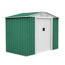 Caseta métalica 6,3m² Glasgow verde Gardiun