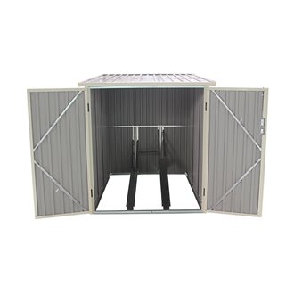 Caseta met&aacute;lica bicicletas 2,81m&sup2; Veloc I Gardiun