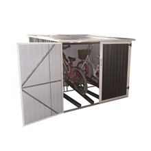 Caseta métalica bicicletas 4,02m² Veloc II Gardiun