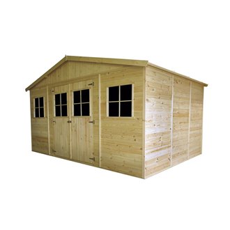 Caseta de madera 13,24m&sup2; Vladimir Gardiun