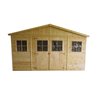 Caseta de madera 13,24m&sup2; Vladimir Gardiun