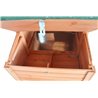 Gallinero de madera y metal Madison Gardiun