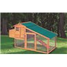 Gallinero de madera y metal Iowa Gardiun