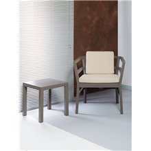 Mesa auxiliar marrón CLICK-CLACK de Resol
