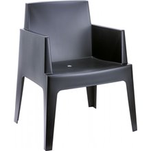 Sillón de exterior negro URBAN de Resol