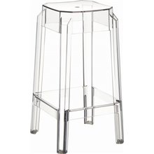 Taburete transparente DARREN de Resol