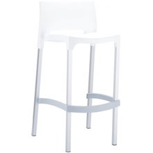 Taburete blanco RICK de Resol