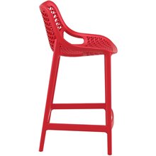 Taburete rojo GRID 65 de Resol
