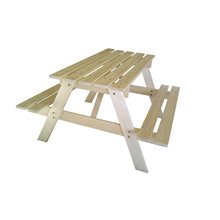 Mesa picnic infantil 90x70x50cm Pumba Outdoor Toys