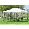 P&eacute;rgola 3x4x2,65m crema Outsunny 