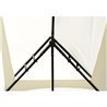 P&eacute;rgola 3x4x2,65m crema Outsunny 