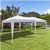 Carpa plegable 6x3x2,55m blanca Outsunny 