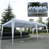 Carpa plegable 6x3x2,55m blanca Outsunny 
