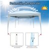 Carpa plegable 6x3x2,55m blanca Outsunny 