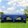 Pabell&oacute;n plegable 6x3x2,55m azul Outsunny 