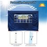 Pabell&oacute;n plegable 6x3x2,55m azul Outsunny 