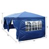 Pabell&oacute;n plegable 6x3x2,55m azul Outsunny 