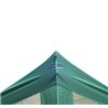 Carpa mosquitera 3x4,5x3,2m verde Outsunny 