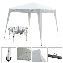 Carpa plegable 3x3x2,4m blanco Outsunny