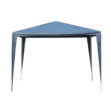 Carpa sin paredes 3x3x2,45m azul Outsunny