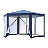 Carpa mosquitera hexagonal azul Outsunny 