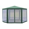 Carpa mosquitera hexagonal verde Outsunny 