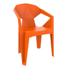 Sillón monobloc naranja DELTA de Resol