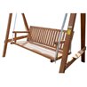 Silla balanc&iacute;n madera de jard&iacute;n 200x130x185 Outsunny
