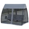 Cama balanc&iacute;n mosquitera de jard&iacute;n 240x140x197 Outsunny