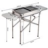 Barbacoa de carb&oacute;n plegable para campings - Outsunny