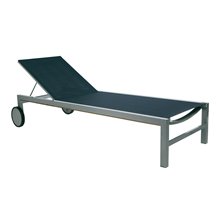 Set de 2 tumbonas gris claro Cubic Resol