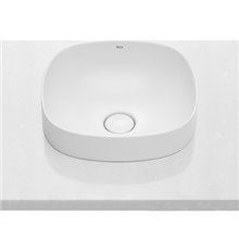 Lavabo de encimera Inspira Soft Roca 37x37