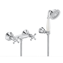 Conjunto grifo bimando para ducha Carmen Roca