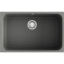 Fregadero de 1 cuba Concret 74 x 44,5cm Gandia Poalgi