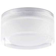Lámpara empotrable EBBA LED blanca y transparente Faro