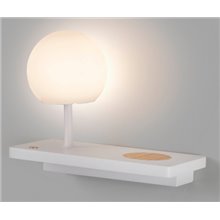 Aplique NIKO LED derecho blanco Faro