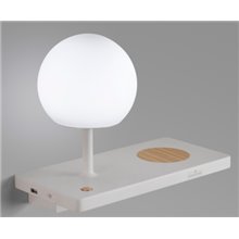Aplique NIKO LED izquierdo blanco Faro