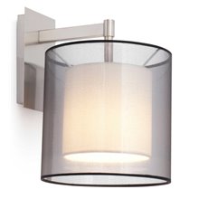 Aplique SABA níquel mate Faro