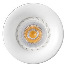 Lámpara empotrable NEÓN-R blanca y redonda Ø7,8cm Faro