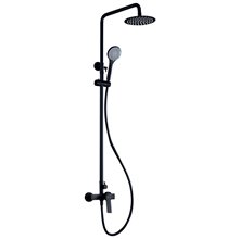 Columna de ducha negra Imex Luxor