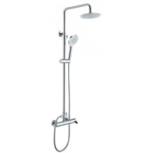 Columna de ducha cromado/negro Imex Elba