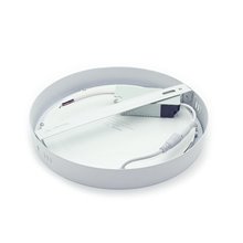Plafón LED redondo Ø12x4cm 6W blanco