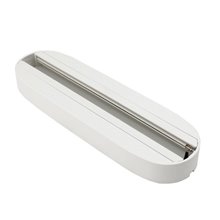 Base carril superficie grande blanca