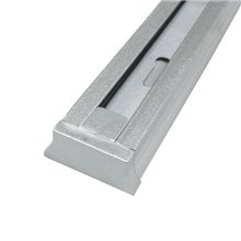 Carril monofásico 1 metro plata ensamblable