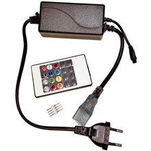 Controlador tiras LED 220V RGB