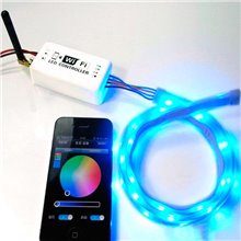 Controlador wifi tiras LED 12V RGB