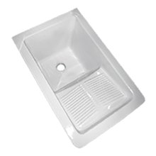 Lavadero de pila con escurridero 60x40cm TEGLER