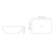 Lavabo sobre encimera Oval extrafino 45 Tegler