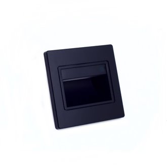 Baliza LED 1,5W negra 