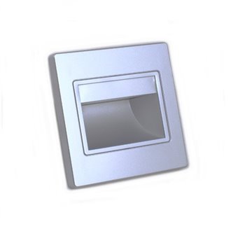 Baliza LED 1,5W plata 